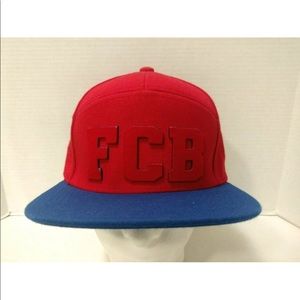 fc barcelona fitted hat